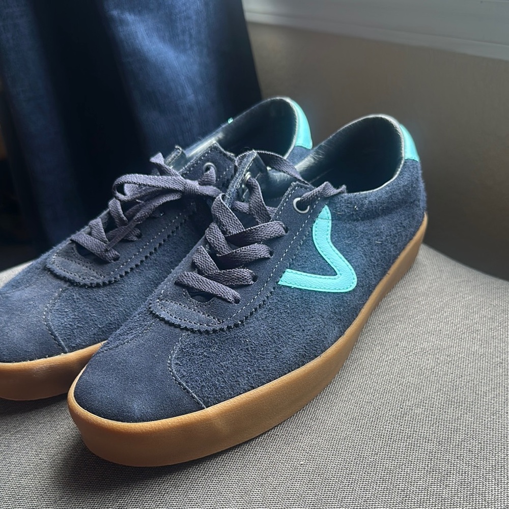 Vans Sports Low Suede Sneakers (Women’s 9.5)